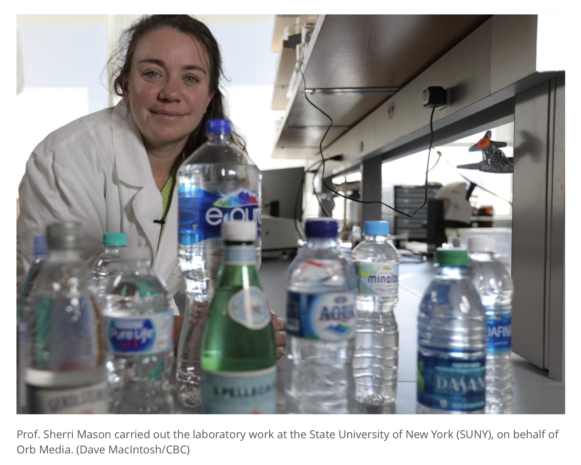 Micro-Plastics in Bottled Drinking Water